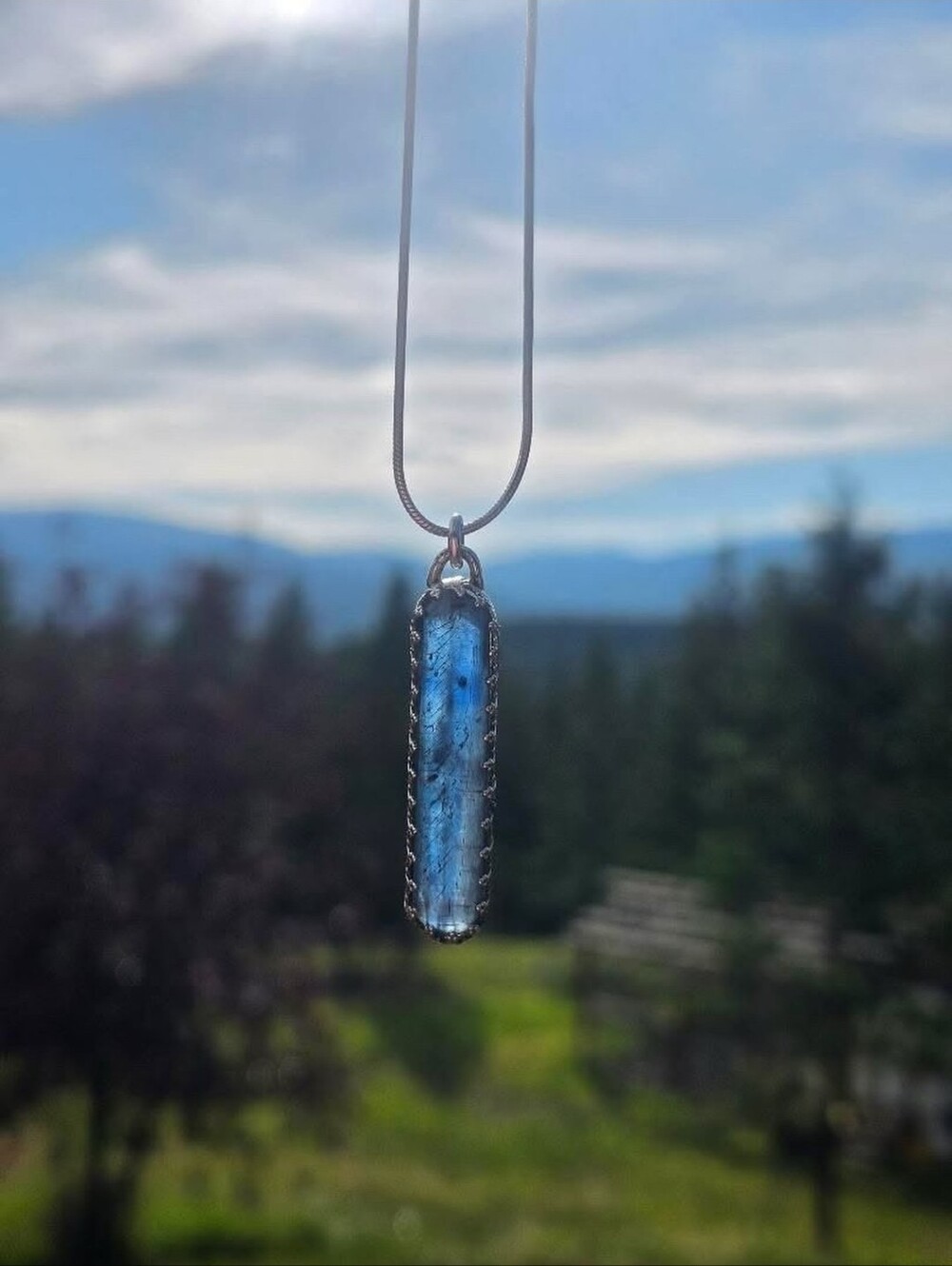 925 Kyanite Necklace